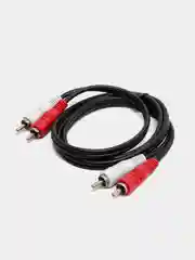Аудиокабель 2xRCA (M) - 2xRCA (M) Perfeo, 1, 1,5, 2, 3, 5 м