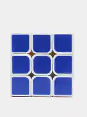 Белый головоломка "Кубик 3 x 3", со встроенным таймером, в пластиковой упаковке