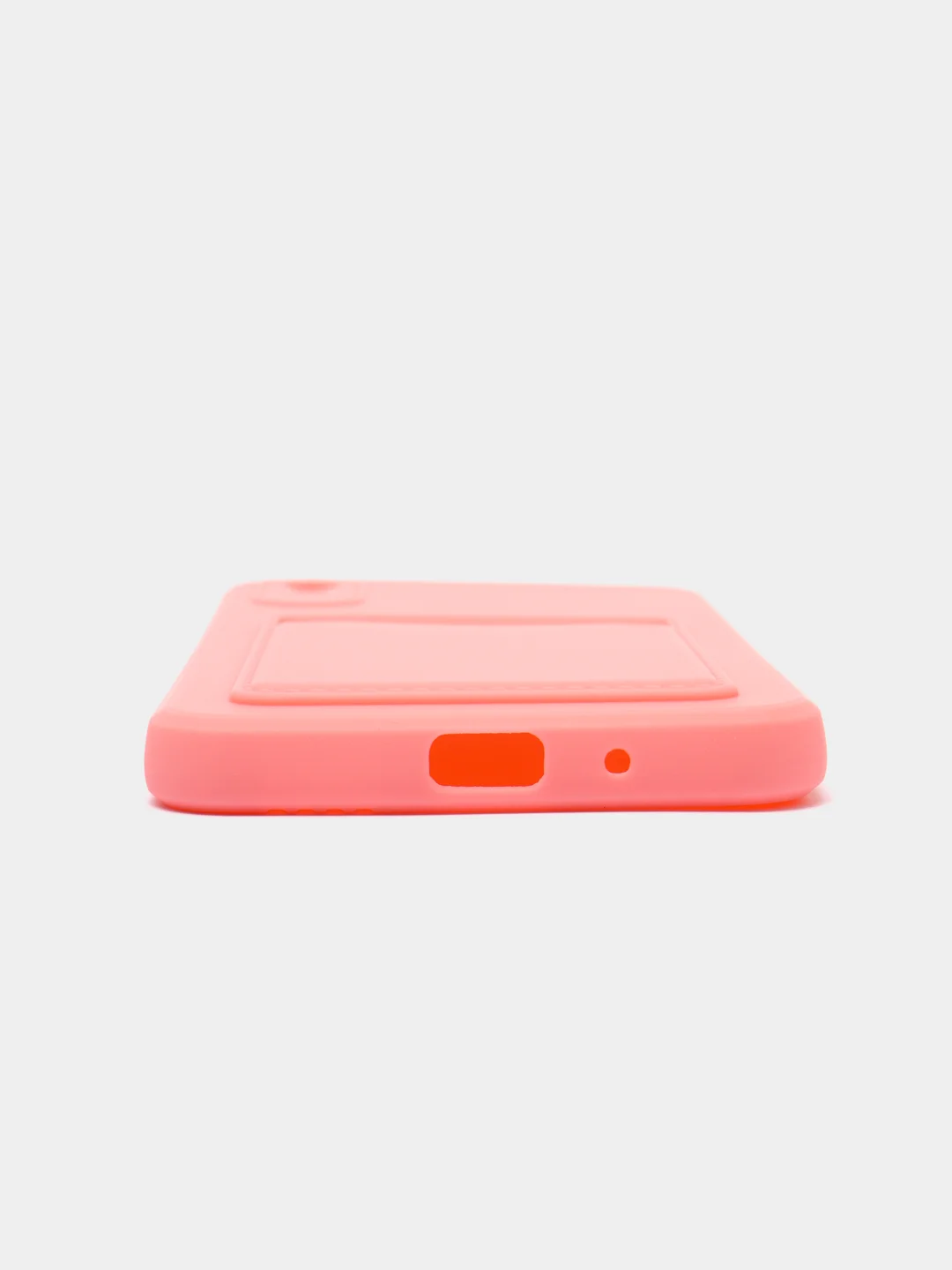 Розовый чехол Xiaomi Redmi 9A, Сяоми Редми 9А, силиконовый, с карманом для карты