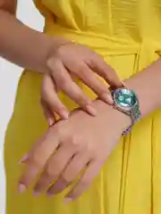 Серебряный часы женские