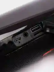 Черный портативная беспроводная колонка Bluetooth TG 157 с радио приемником