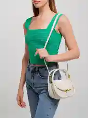 Белый сумка женская через плечо