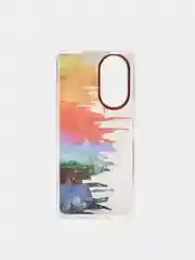 Индиго чехол Honor 50, Huawei Nova 9, Хонор 50, Хуавей Нова 9, твердый прозрачный с рисунком
