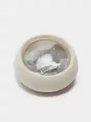 Серебряный стразы для ногтей
