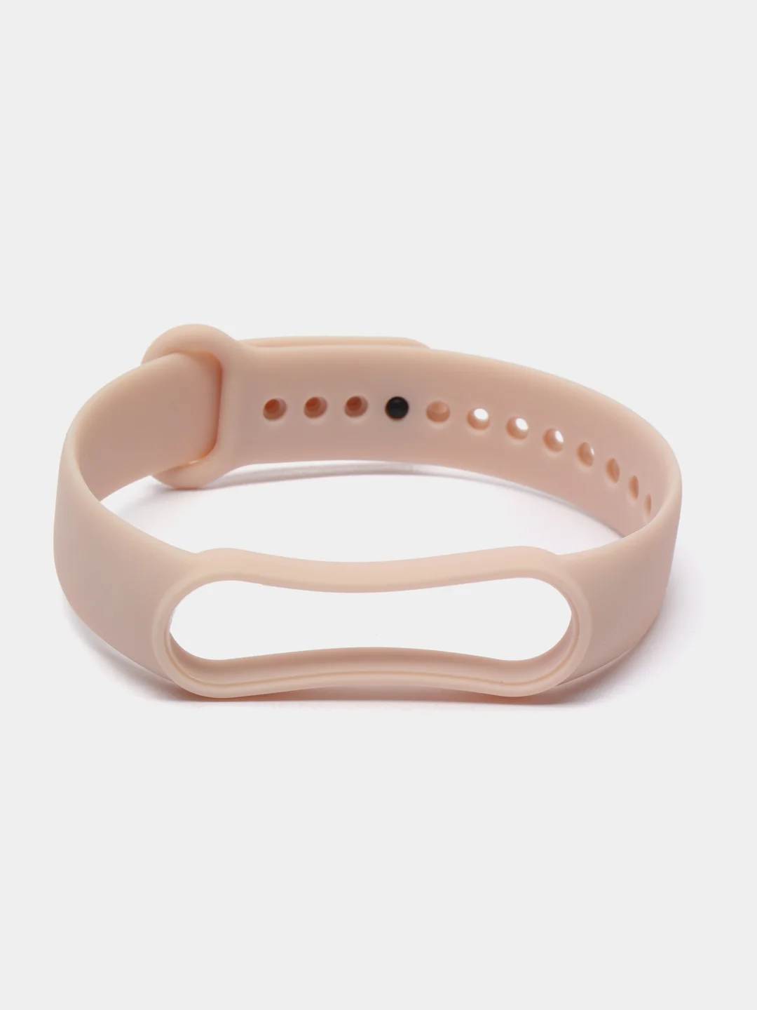 Кремовый силиконовый ремешок для фитнес-браслетов Xiaomi Mi Band 5 и Mi Band 6