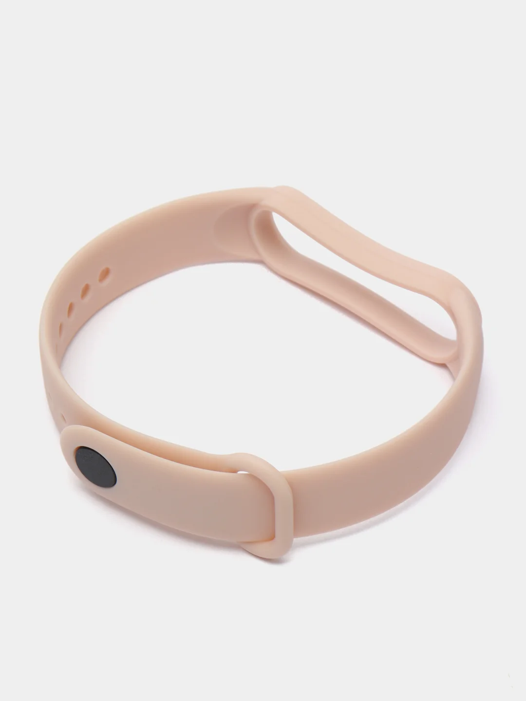 Кремовый силиконовый ремешок для фитнес-браслетов Xiaomi Mi Band 5 и Mi Band 6