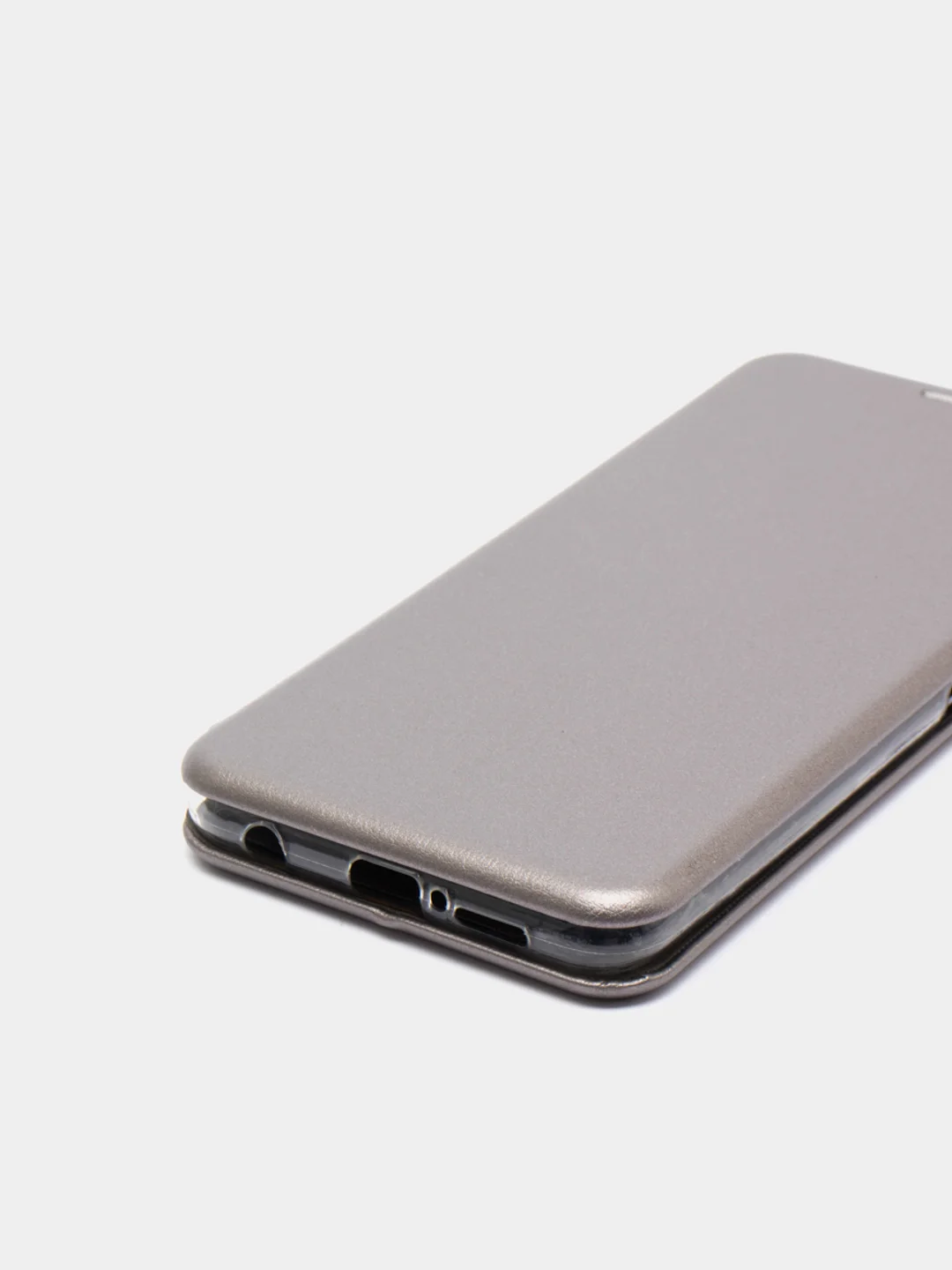 Серый чехол книжка Poco X3/ Poco X3 Pro
