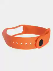 Оранжевый силиконовый ремешок для Xiaomi Mi Band 3 и Mi Band 4, фитнес-браслет