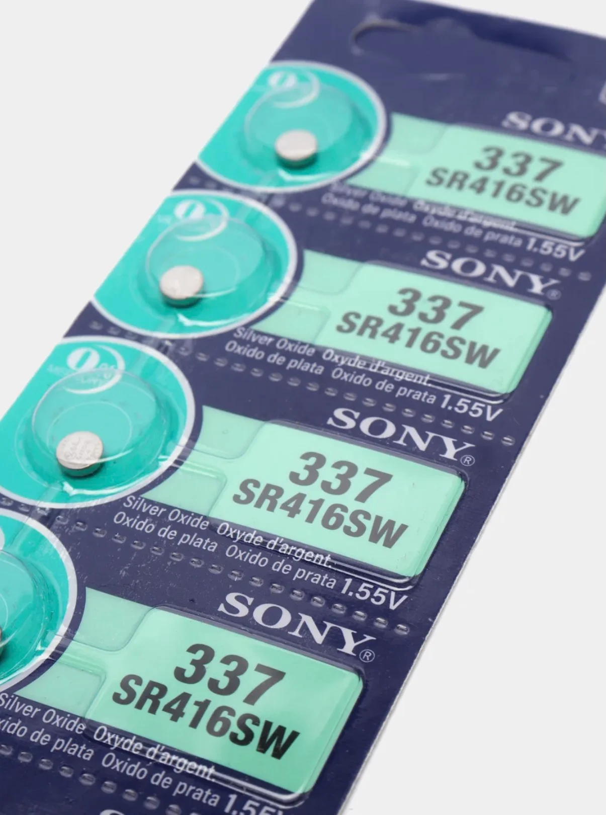 Батарейки для микронаушника, часов Sony 337, 1 штука, 3 штуки, 5 штук