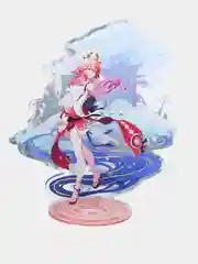 Алый фигурка Genshin Impact, акриловая