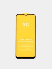 Защитное стекло для Samsung A22S с черной рамкой 9D
