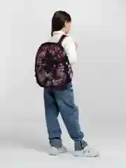 Черный рюкзак школьный, полуформовка