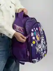 Лавандовый рюкзак школьный, полуформовка