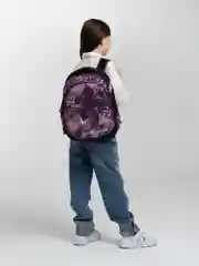 Фиолетовый рюкзак школьный, полуформовка