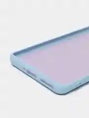 Небесно-голубой чехол с защитой камеры и бархатом внутри XIAOMI 12 PRO