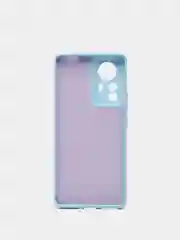 Небесно-голубой чехол с защитой камеры и бархатом внутри XIAOMI 12 PRO