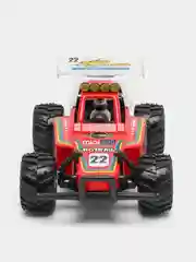 Красный металлическая машинка 1:32 Turbo Buggy KT5106D