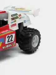Красный металлическая машинка 1:32 Turbo Buggy KT5106D