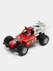 Красный металлическая машинка 1:32 Turbo Buggy KT5106D