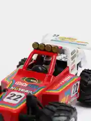Красный металлическая машинка 1:32 Turbo Buggy KT5106D