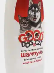 Прозрачный антипаразитарный шампунь от блох и клещей