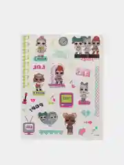 Наклейки - татуировки L.O.L. Surprise!, 2 листа, диз. 2