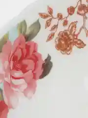 Коралловый набор салатников с принтом, 17,5 см