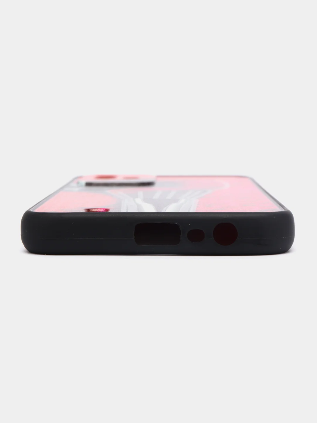 Розовый чехол с рисунком на Realme C11 2021 и Realme C20 (Реалми С11 2021 и Реалми С20)