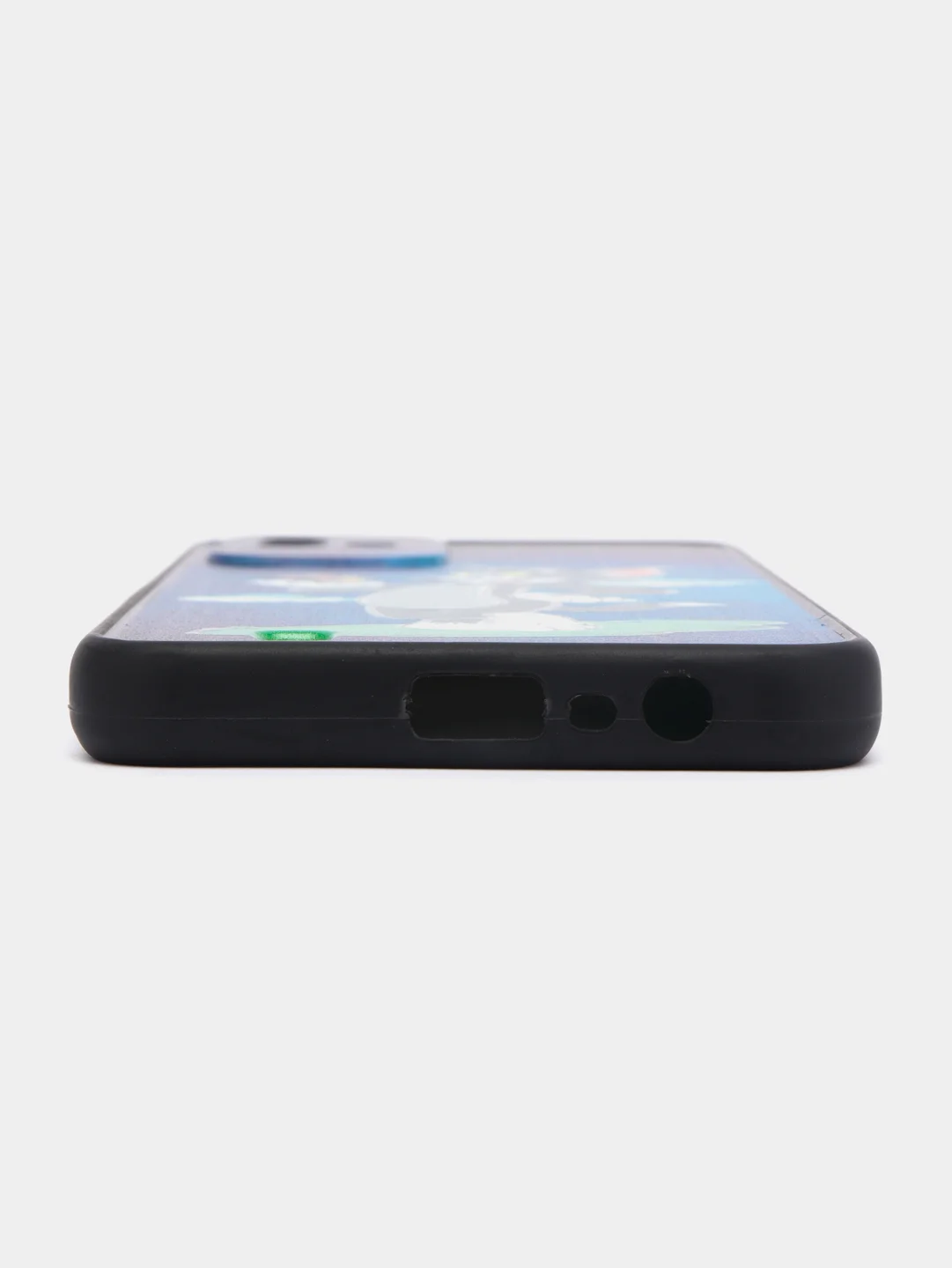 Синий чехол с рисунком на Realme C11 2021 и Realme C20 (Реалми С11 2021 и Реалми С20)