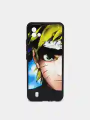 Светло-жёлтый чехол с рисунком на Realme C11 2021 и Realme C20 (Реалми С11 2021 и Реалми С20)
