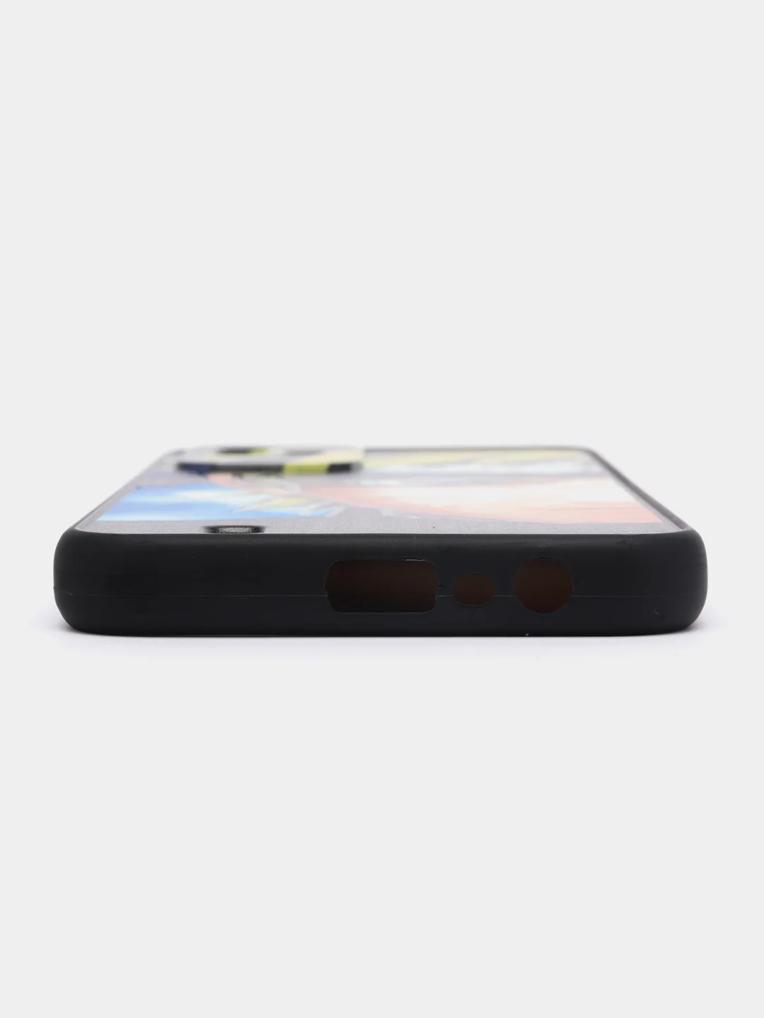 Светло-жёлтый чехол с рисунком на Realme C11 2021 и Realme C20 (Реалми С11 2021 и Реалми С20)