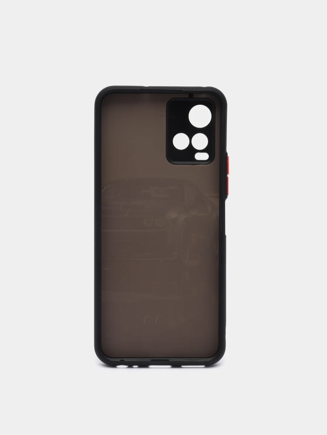 Серый чехол с рисунком на Vivo Y21 и Vivo Y33s (Виво У21 и Виво У33с)