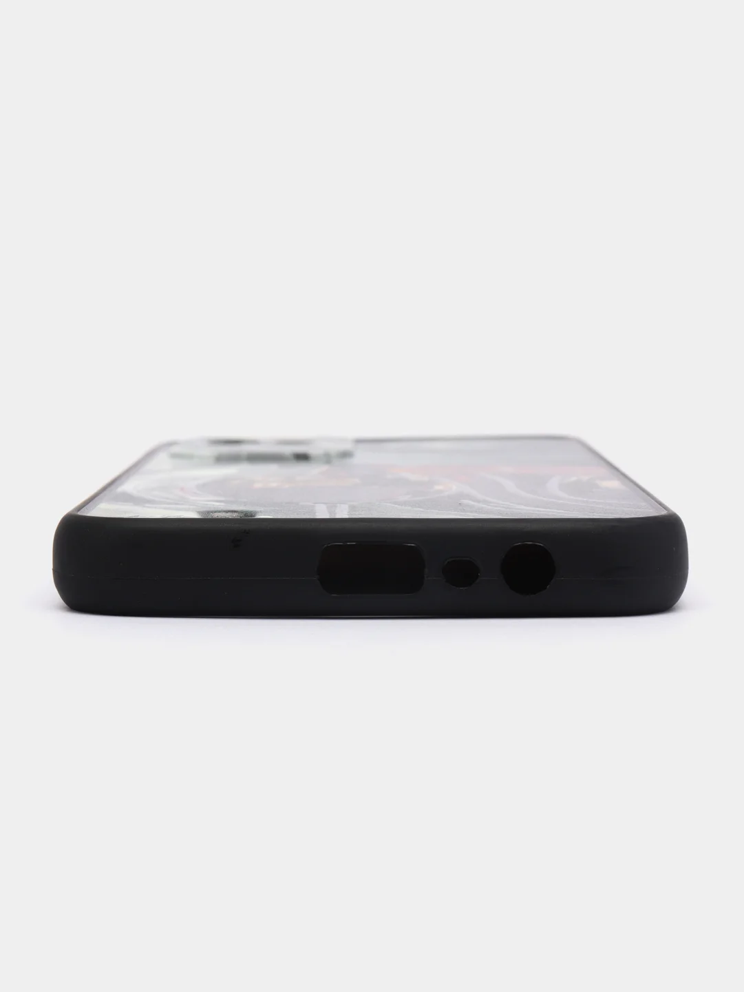 Бордовый чехол с рисунком на Realme C11 2021 и Realme C20 (Реалми С11 2021 и Реалми С20)