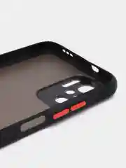 Бордовый чехол с рисунком на Poco M5s, Xiaomi Redmi Note 10 и Note 10S (Поко М5с и Редми Нот 10)