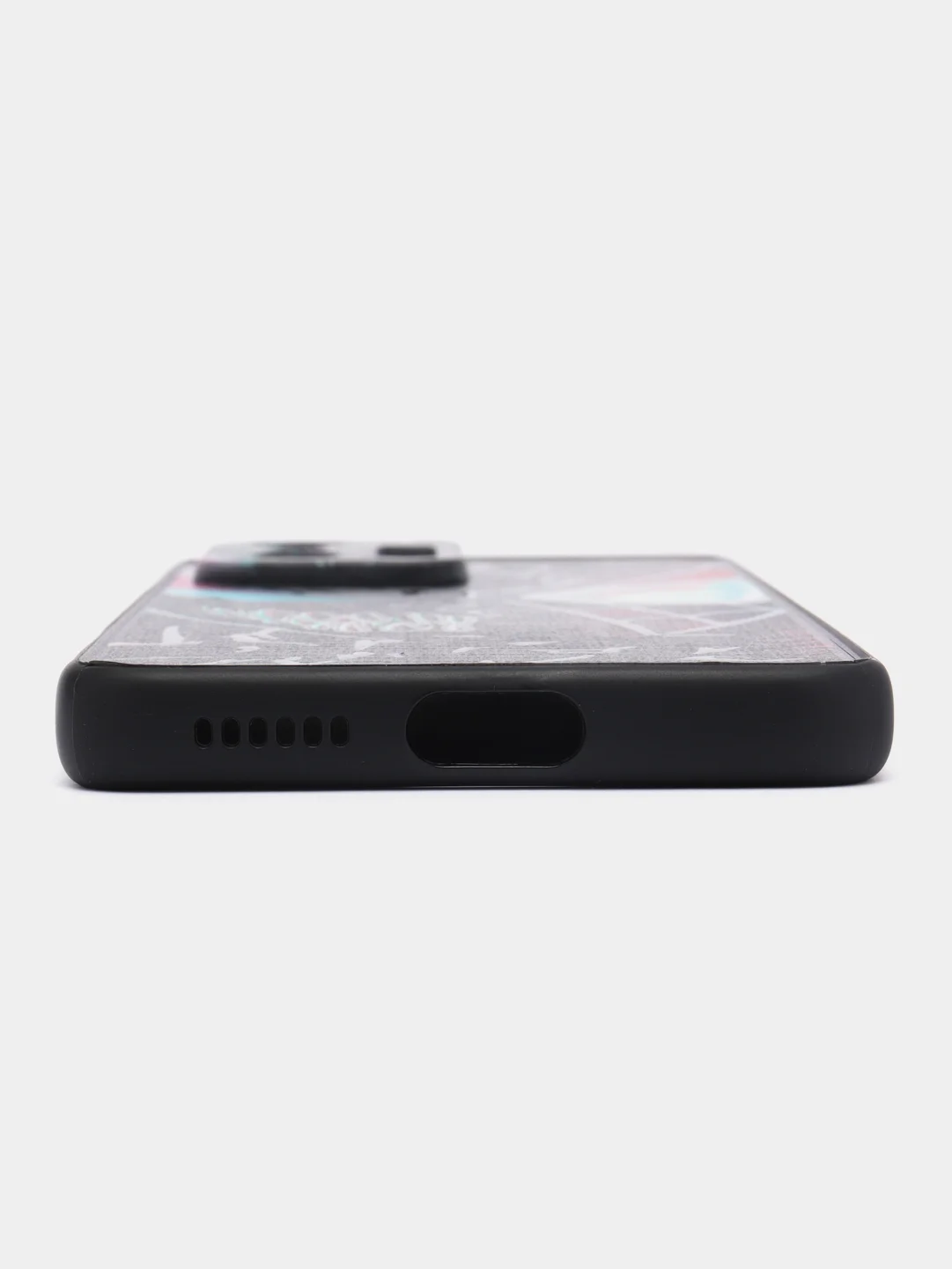 Черный чехол с рисунком на Xiaomi 11T и Xiaomi 11T Pro (Сяоми 11Т и Сяоми 11Т Про)