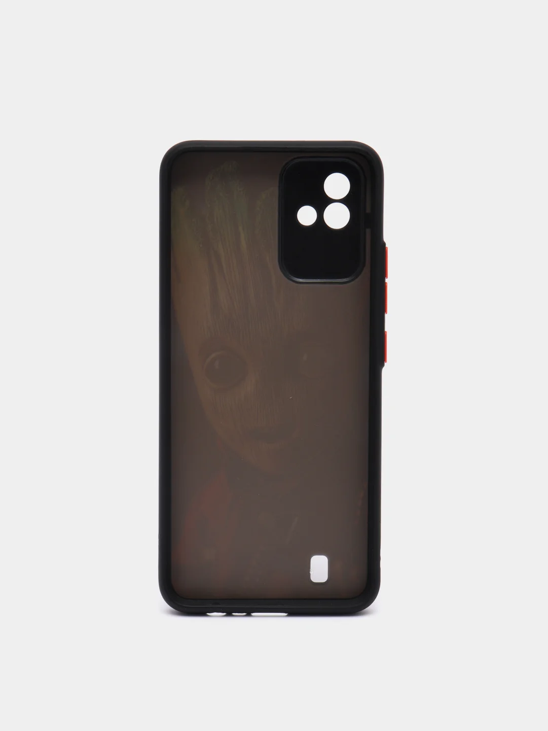 Терракотовый чехол с рисунком на Realme C11 2021 и Realme C20 (Реалми С11 2021 и Реалми С20)