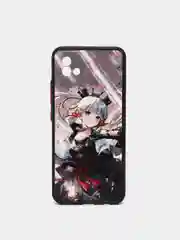 Бежевый меланж чехол с рисунком на Realme C11 2021 и Realme C20 (Реалми С11 2021 и Реалми С20)