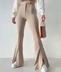 Синий брюки классические, женские