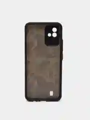 Тёмно-бордовый чехол с рисунком на Realme C11 2021 и Realme C20 (Реалми С11 2021 и Реалми С20)