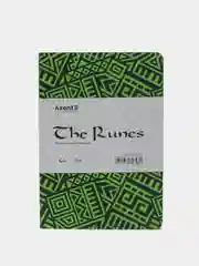 Лайм блокнот двусторонний The Runes, А5, 128 листов