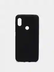 Угольный чехол Xiaomi Redmi Note 6 Pro, Сяоми Редми Нот 6 Про, черный, силиконовый