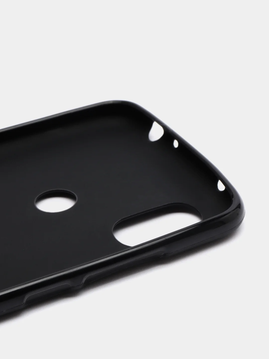 Угольный чехол Xiaomi Redmi Note 6 Pro, Сяоми Редми Нот 6 Про, черный, силиконовый