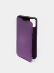Фиолетовый чехол-книжка с прозрачным окном Samsung A21S, A32, A41