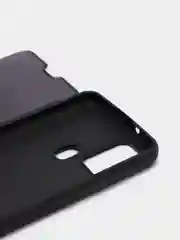 Хром чехол-книжка с прозрачным окном Samsung A21S, A32, A41