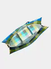 Зеленый сумка хозяйственная, 60 x 45 х 20 см, 54 литра