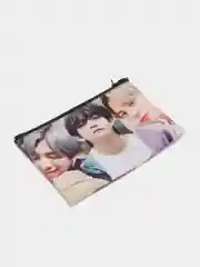 Зеленый пенал BTS