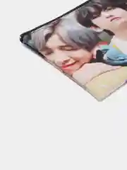 Зеленый пенал BTS