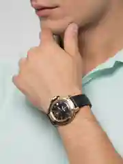 Бирюзовый часы мужские, наручные, механические, командирские