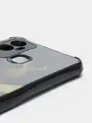 Синий чехол для Infinix Hot 12 play, с защитой камеры и рисунками