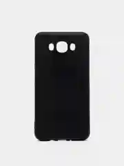 Угольный чехол Samsung Galaxy J7 2016 (J710), Самсунг Галакси Джи7 2016 (Джи710) черный силиконовый
